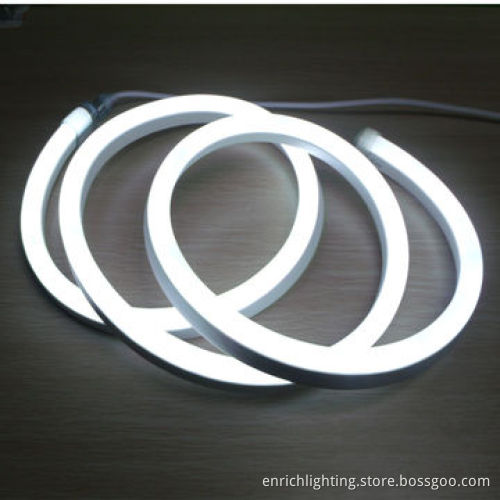 White LED Flex Neon Light, Measures 16 x 28mm, 5W/m Power, 80 LEDs/m, IP65 IP RatingNew